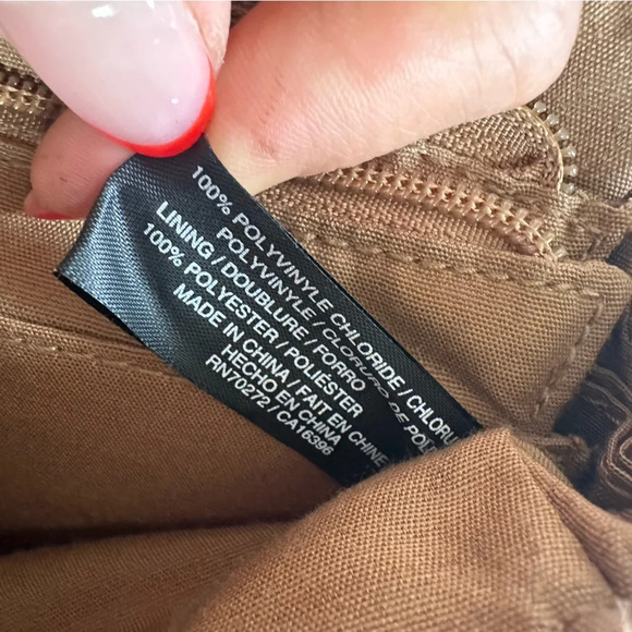 Vintage Liz Claiborne Brown Crossbody Bag - Picture 10 of 16